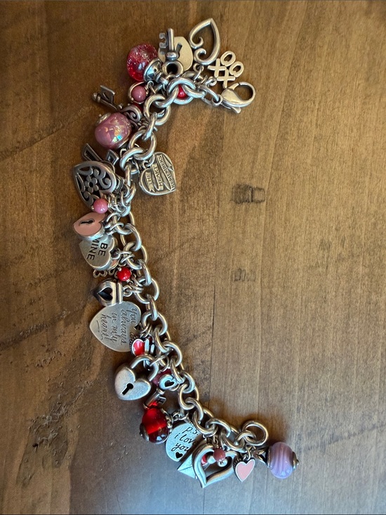 James Avery Jewelry - James Avery heart charm bracelet. All JA charms, 35 charms